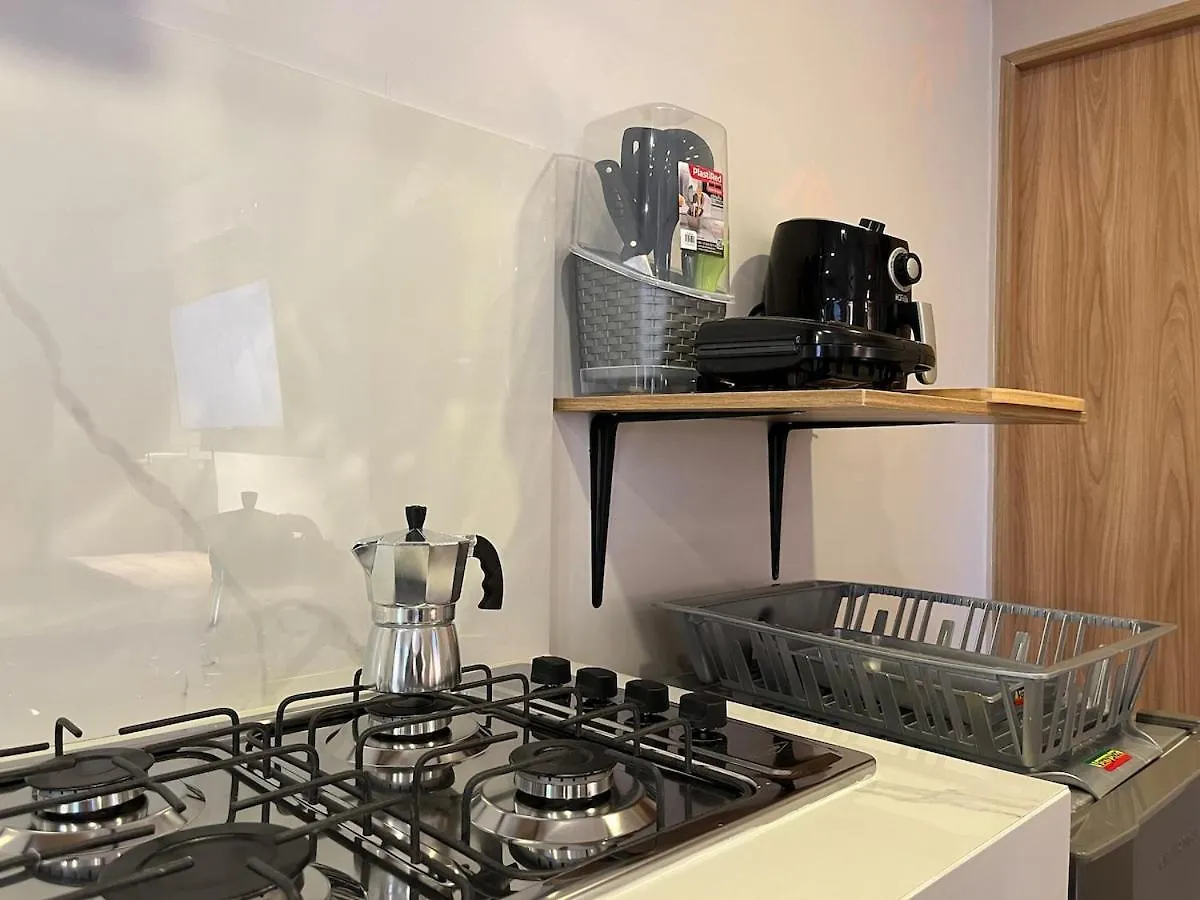 Fancy Studio With Balcony Near Old Town Cartagena Lägenhet